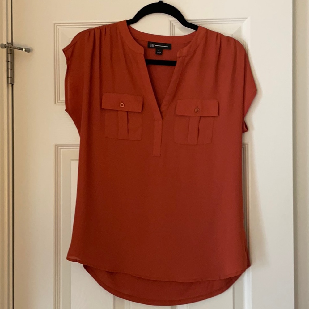 INC International Concepts Blouse, Sz S
